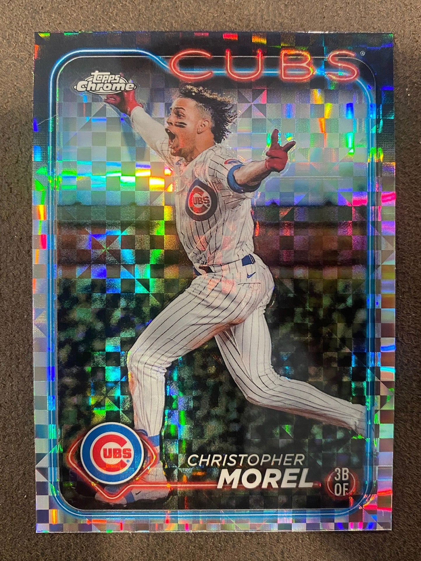 Christopher Morel - 2024 Topps Chrome - XFractor - Cubs
