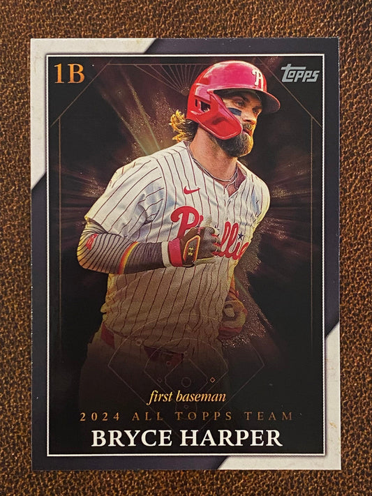 Bryce Harper - 2025 Topps Series 1 - 2024 All Topps Team - Phillies