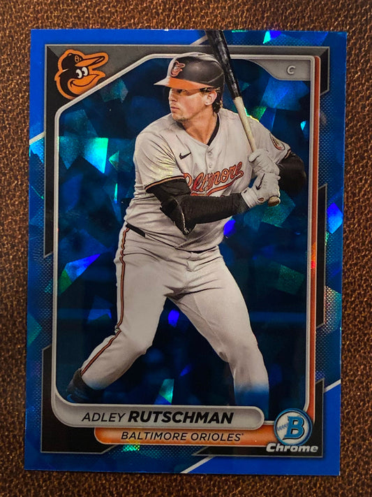 Adley Rutschman - 2024 Bowman Chrome - Sapphire - Orioles