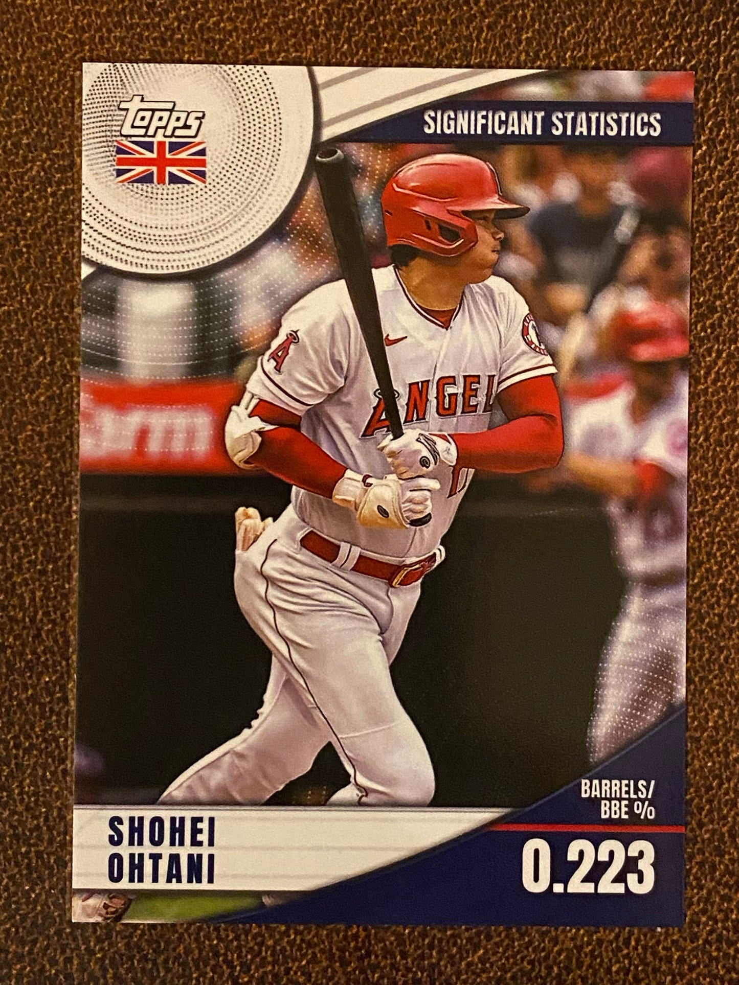 Shohei Ohtani - 2022 Topps UK - Signficant Statistics (SS-2) - Angels