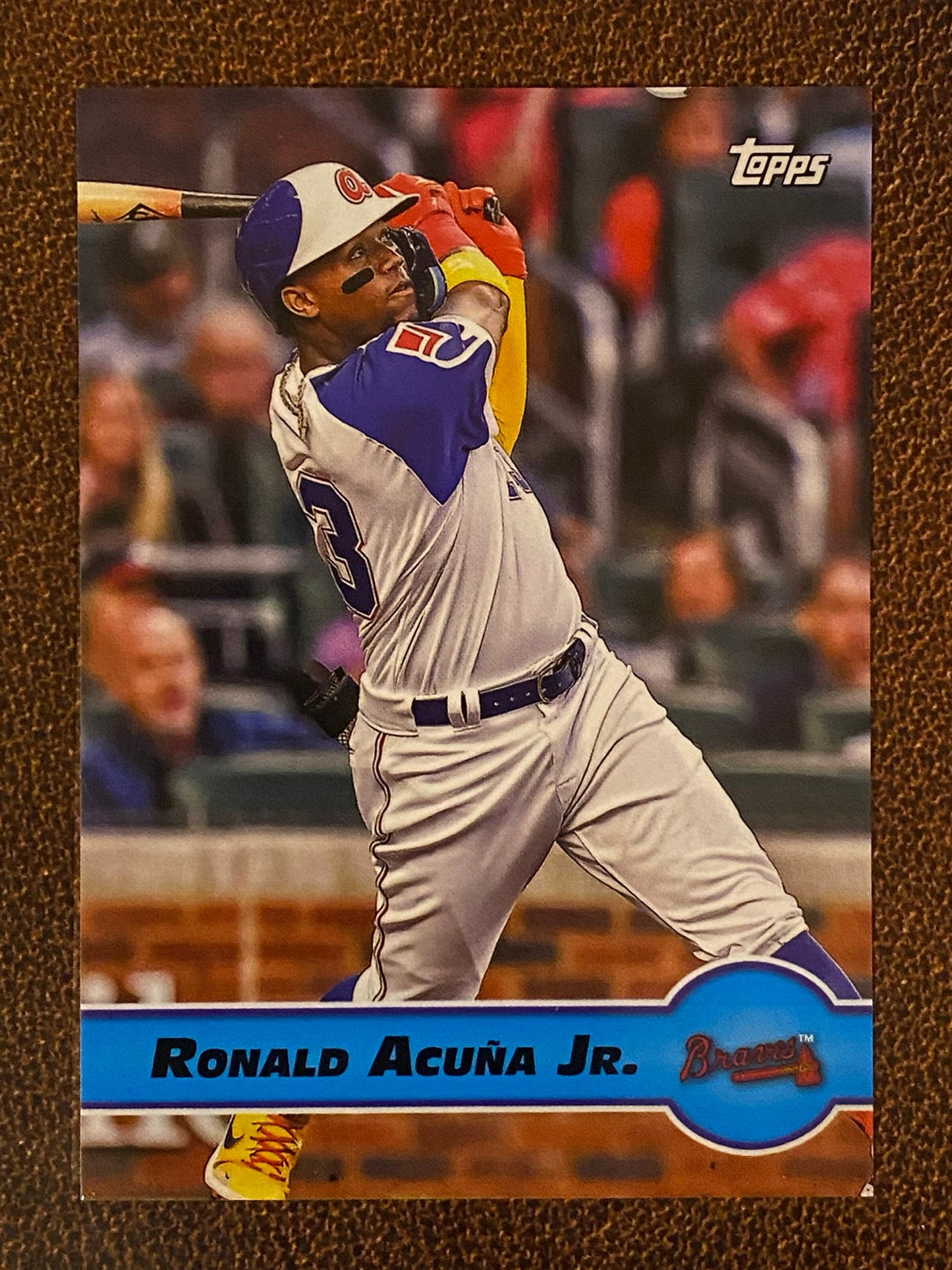 Ronald Acuna Jr. - 2022 Topps UK - Merlin Premier Redux Insert - Braves