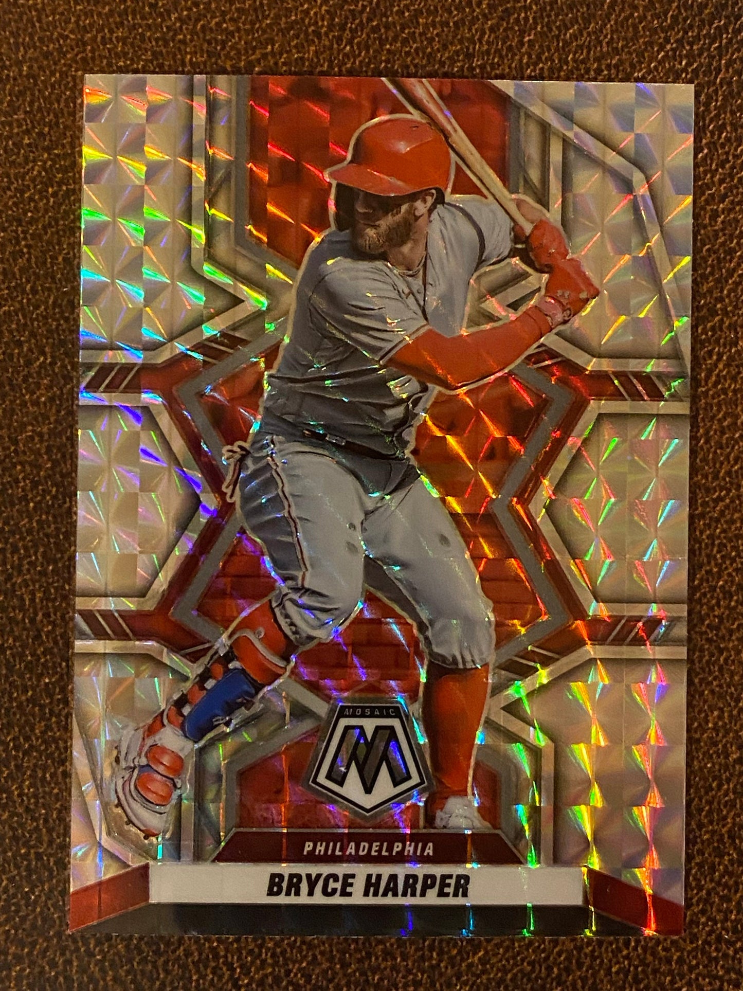 Bryce Harper - 2022 Mosaic - Mosaic Parallel - Phillies
