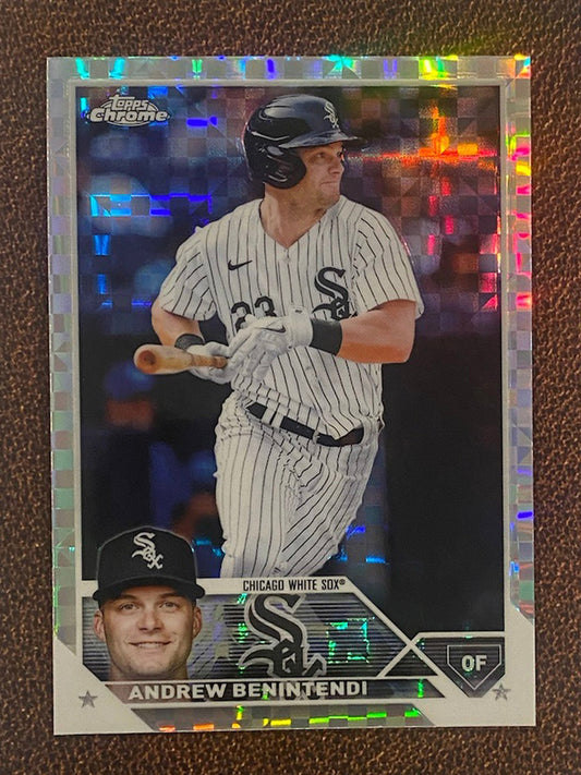 Andrew Benintendi - 2023 Topps Chrome - XFractors - White Sox