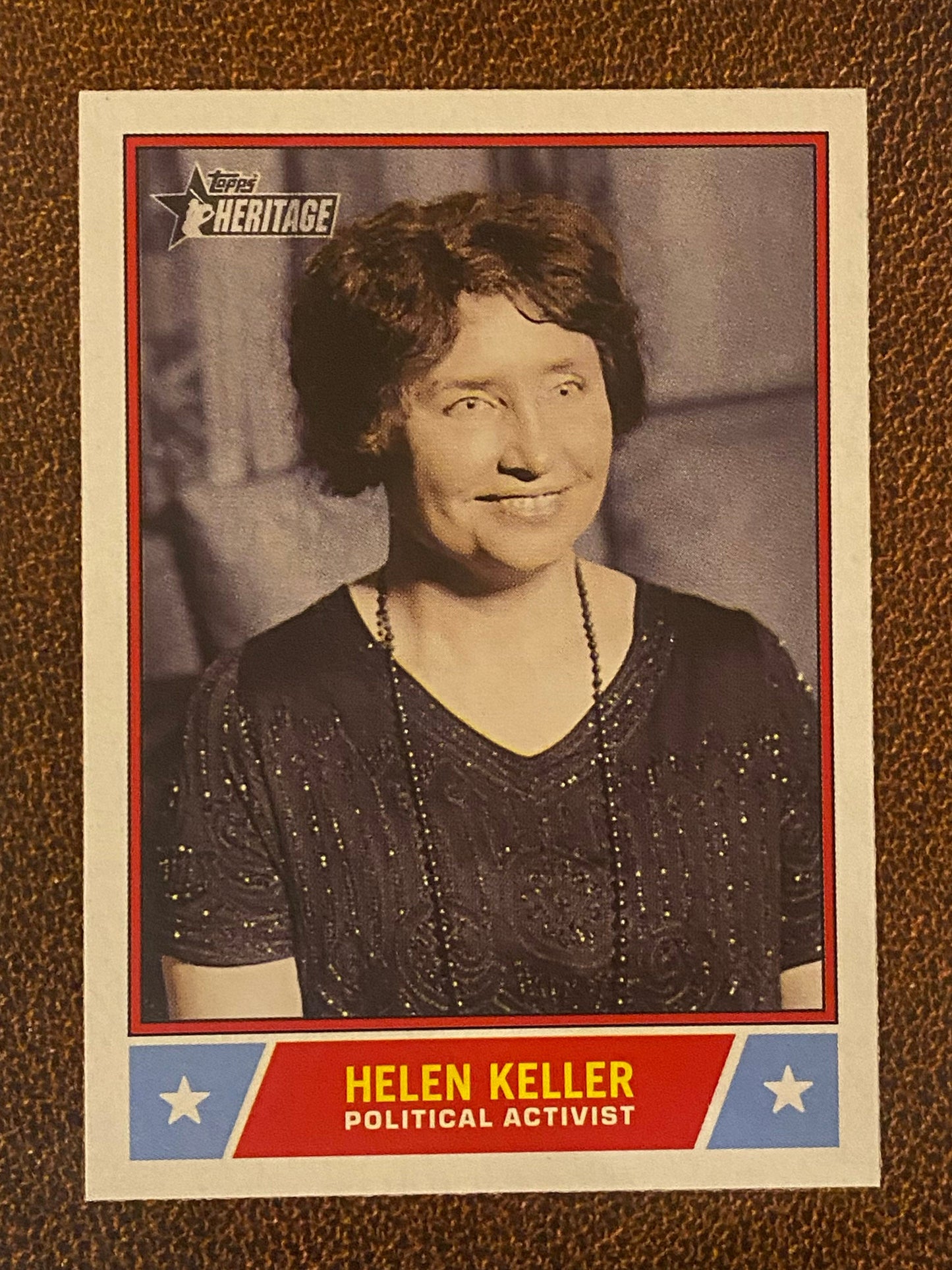 Helen Keller - 2025 Topps Heritage - Notable Americans (NS-37)