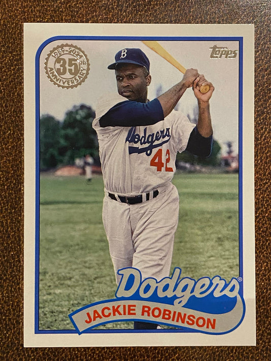 Jackie Robinson - 2024 Topps Series1 - 1989 Inserts - Dodgers