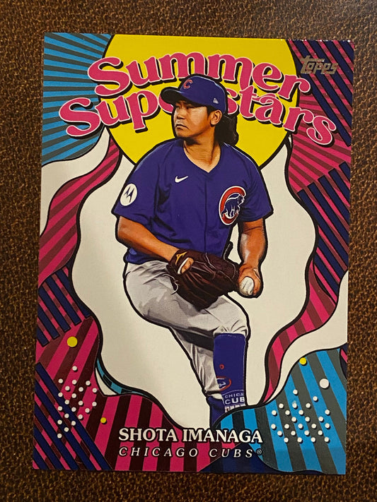 Shota Imanaga - 2025 Topps Series 2 - Summer Superstars Insert - Cubs
