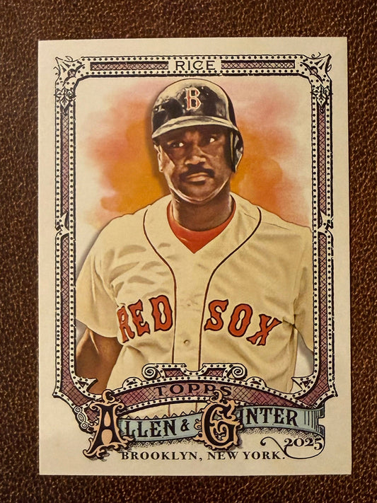 Jim Rice - 2025 Allen & Ginter - SPs - Red Sox