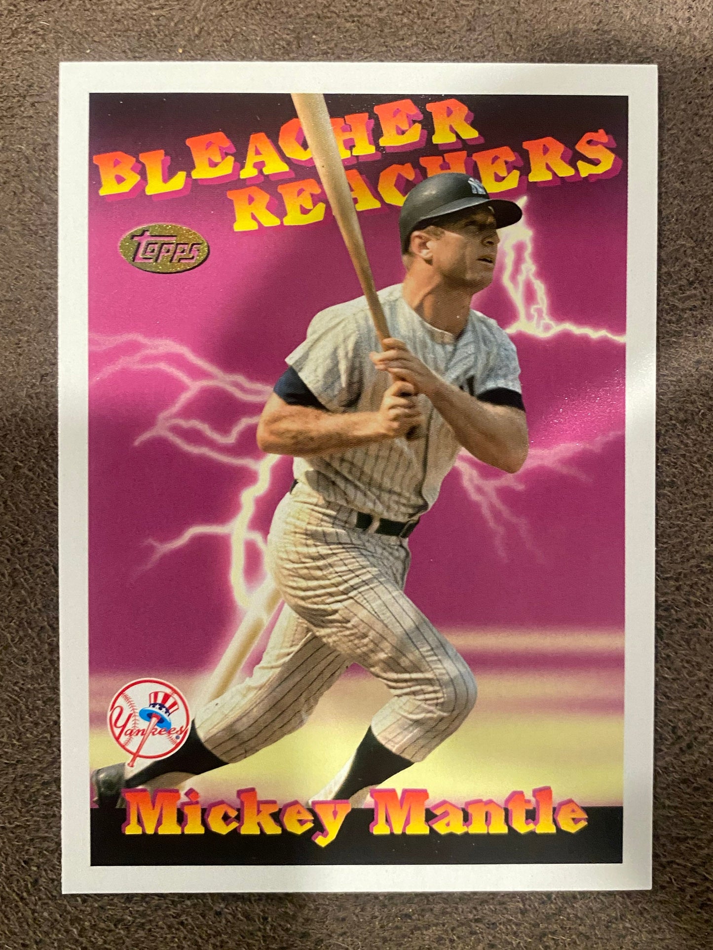 Mickey Mantle - 2025 Topps Update - Bleacher Reachers Insert - Yankees