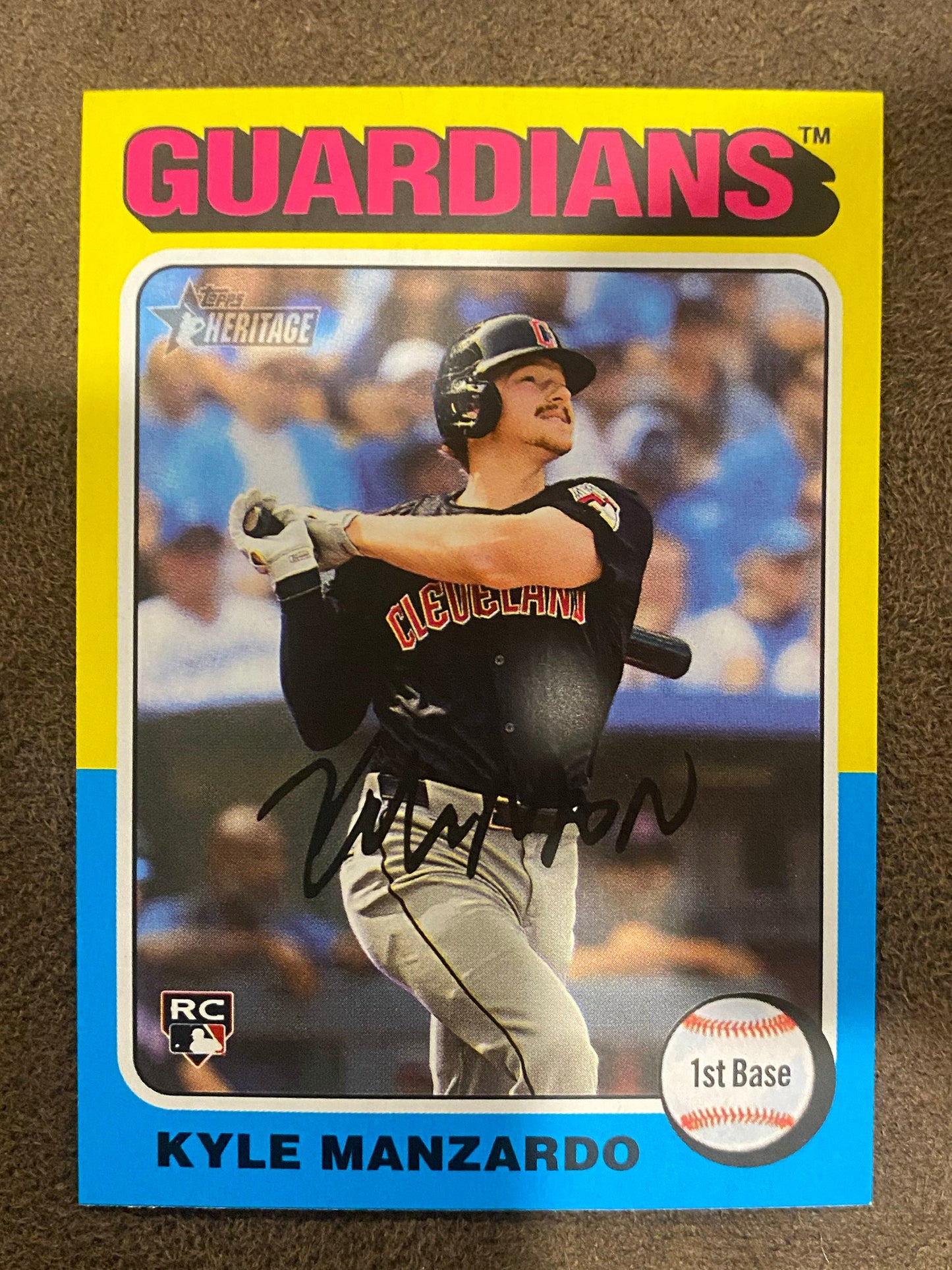 Kyle Mazardo - 2024 Topps Heritage High Number - Base - Guardians
