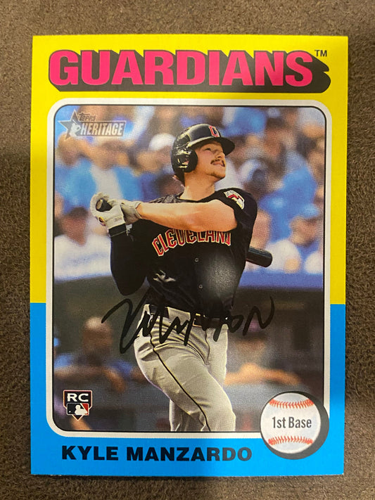Kyle Mazardo - 2024 Topps Heritage High Number - Base - Guardians