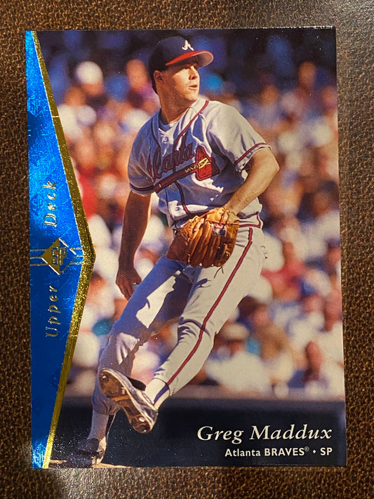 Greg Maddux - 1995 Upper Deck SP - Base - Braves