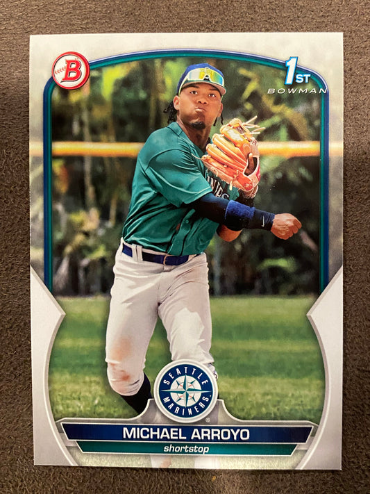 Michael Arroyo - 2023 Bowman - 1st PAPER - Mariners