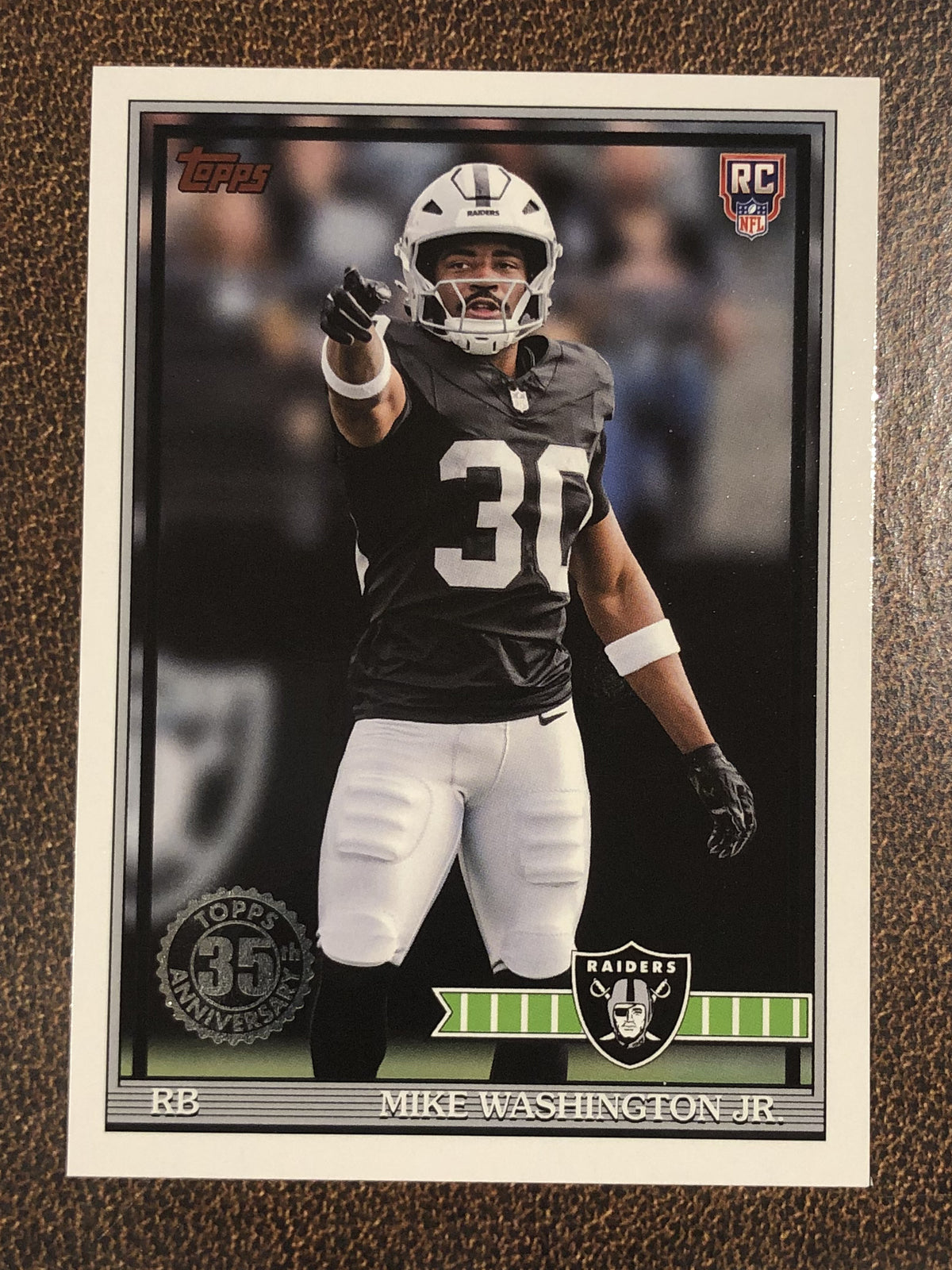 Mike Washington Jr. - 2026 Topps Flagship - 1991 Insert - Raiders