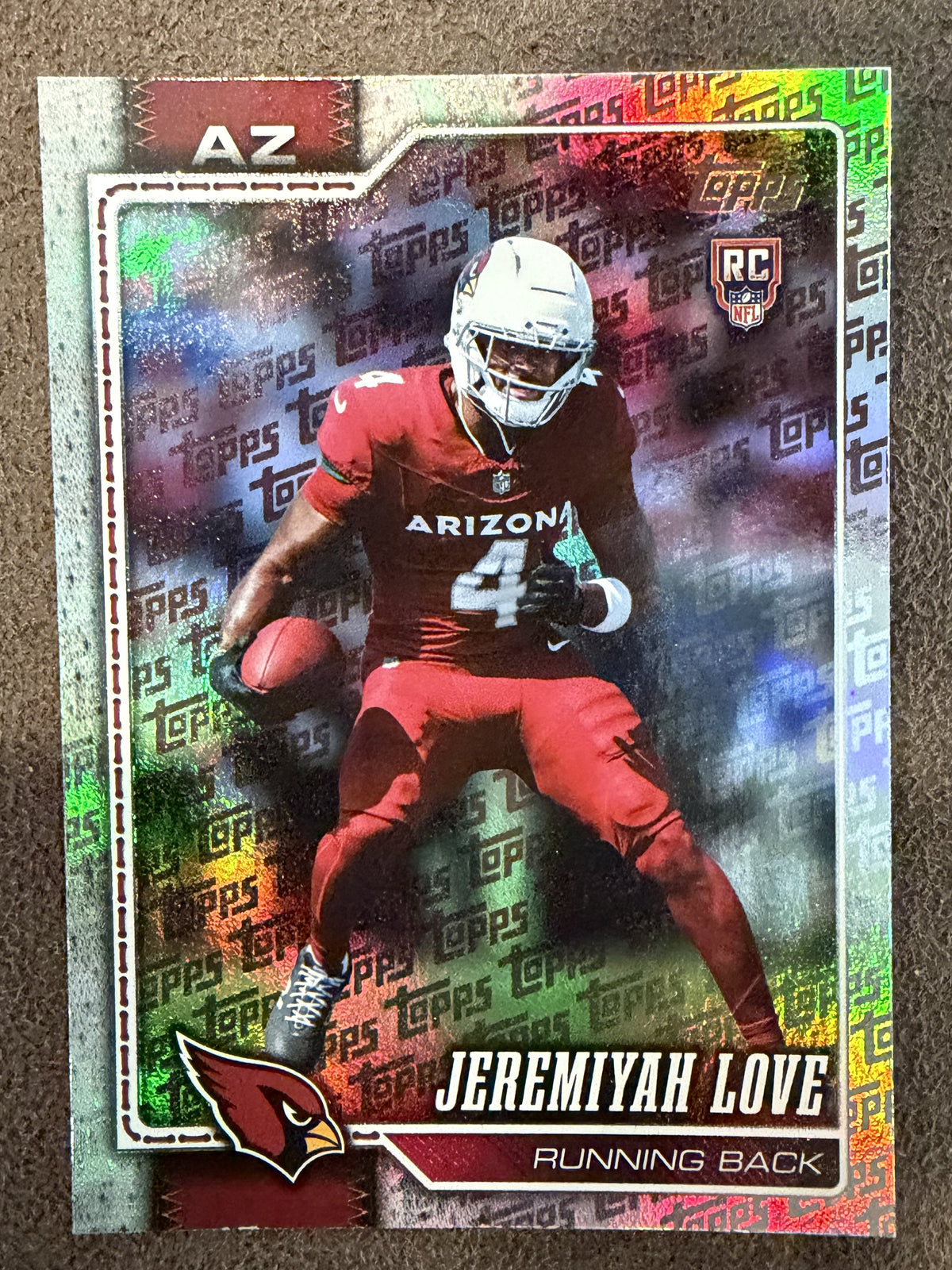 Jeremiyah Love - 2026 Topps Flagship - Fanatics Exclusive Topps Foil - Cardinals