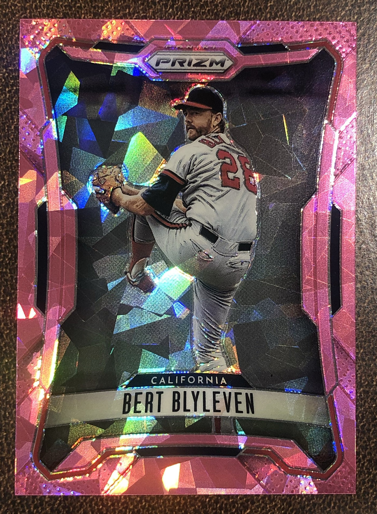 Bert Blyleven - 2026 Panini Prizm - Pink Ice - Angels