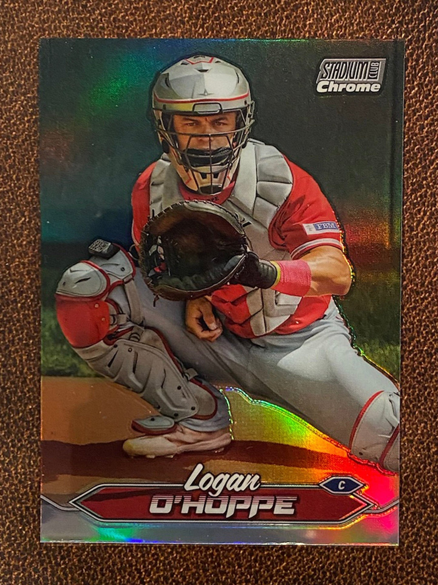 Logan O’Hoppe - 2024 Topps Stadium Club - Chrome Refractor - Angels