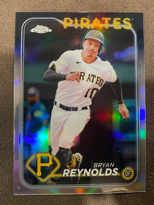 Bryan Reynolds - 2024 Topps Chrome - Refractor - Pirates