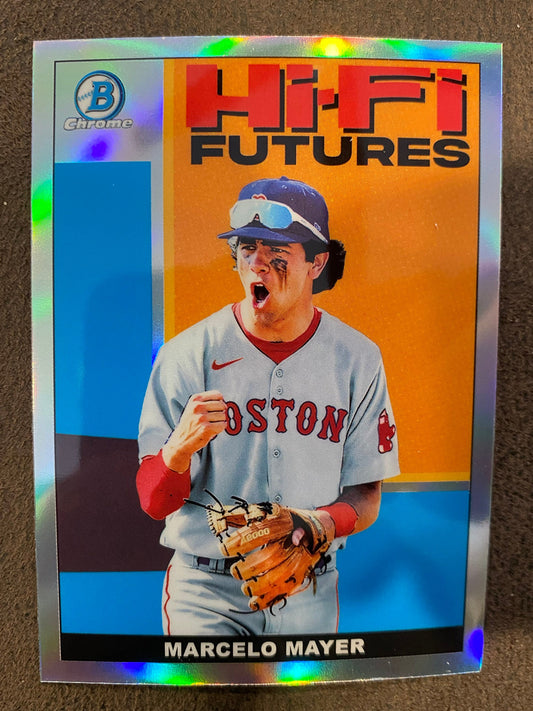 Marcelo Mayer - 2022 Bowman - HI-Fi Futures Refractor - Red Sox