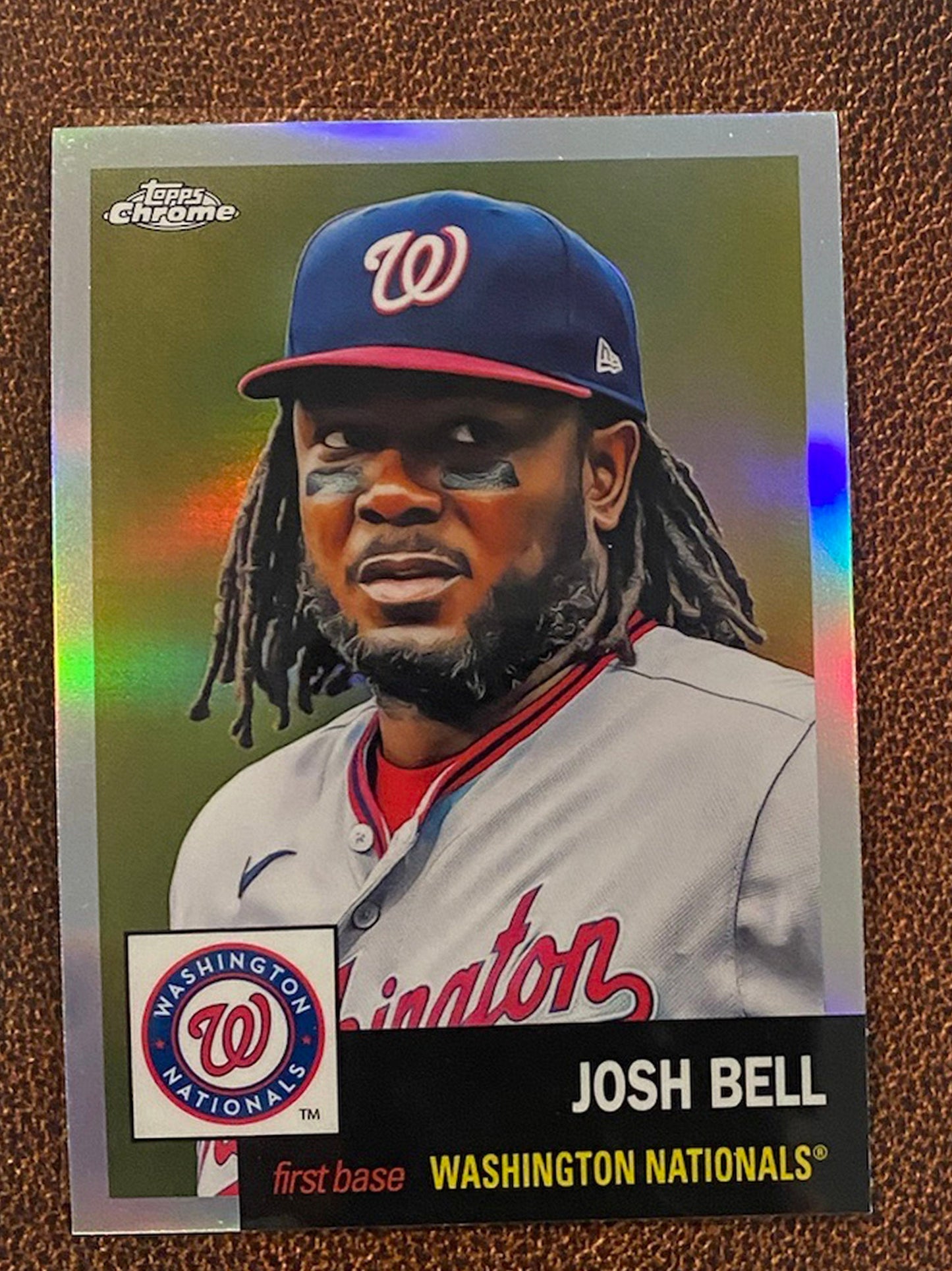 Josh Bell - 2022 Topps Chrome Platinum Anniversary - Refractor - Nationals