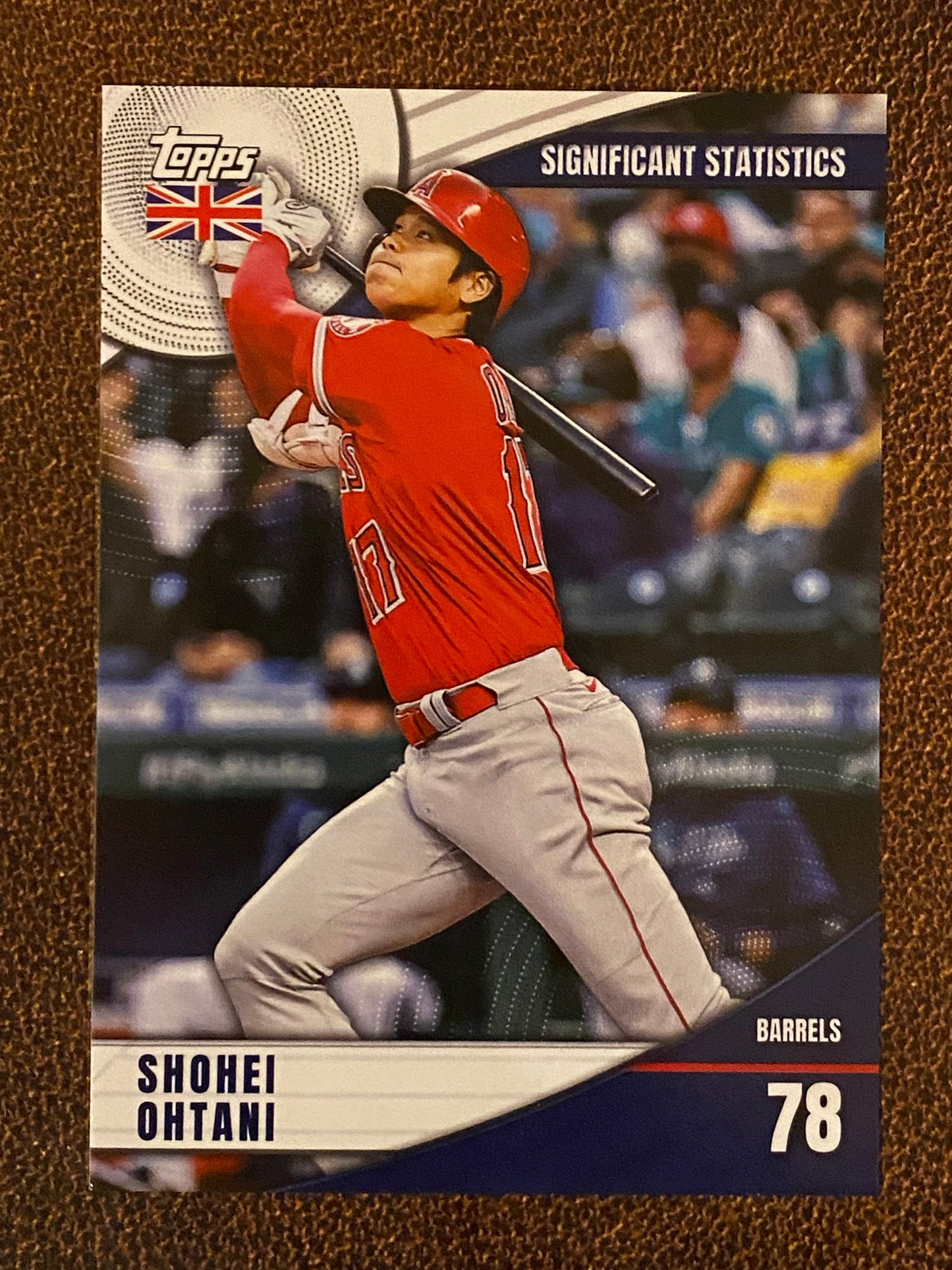Shohei Ohtani - 2022 Topps UK - Signficant Statistics (SS-3) - Angels