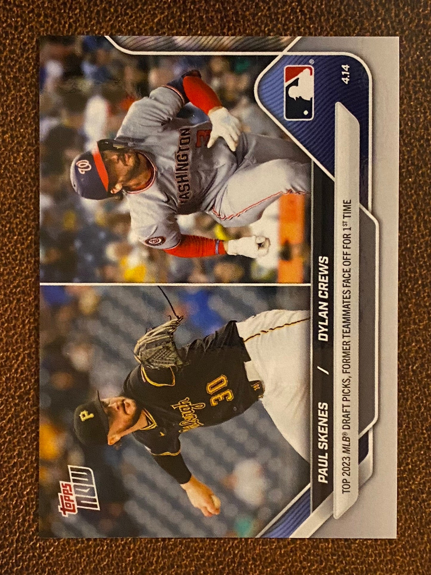 Paul Skenes / Dylan Crews - 2025 Topps Now - Card 70 (PR: 2794) - Pirates