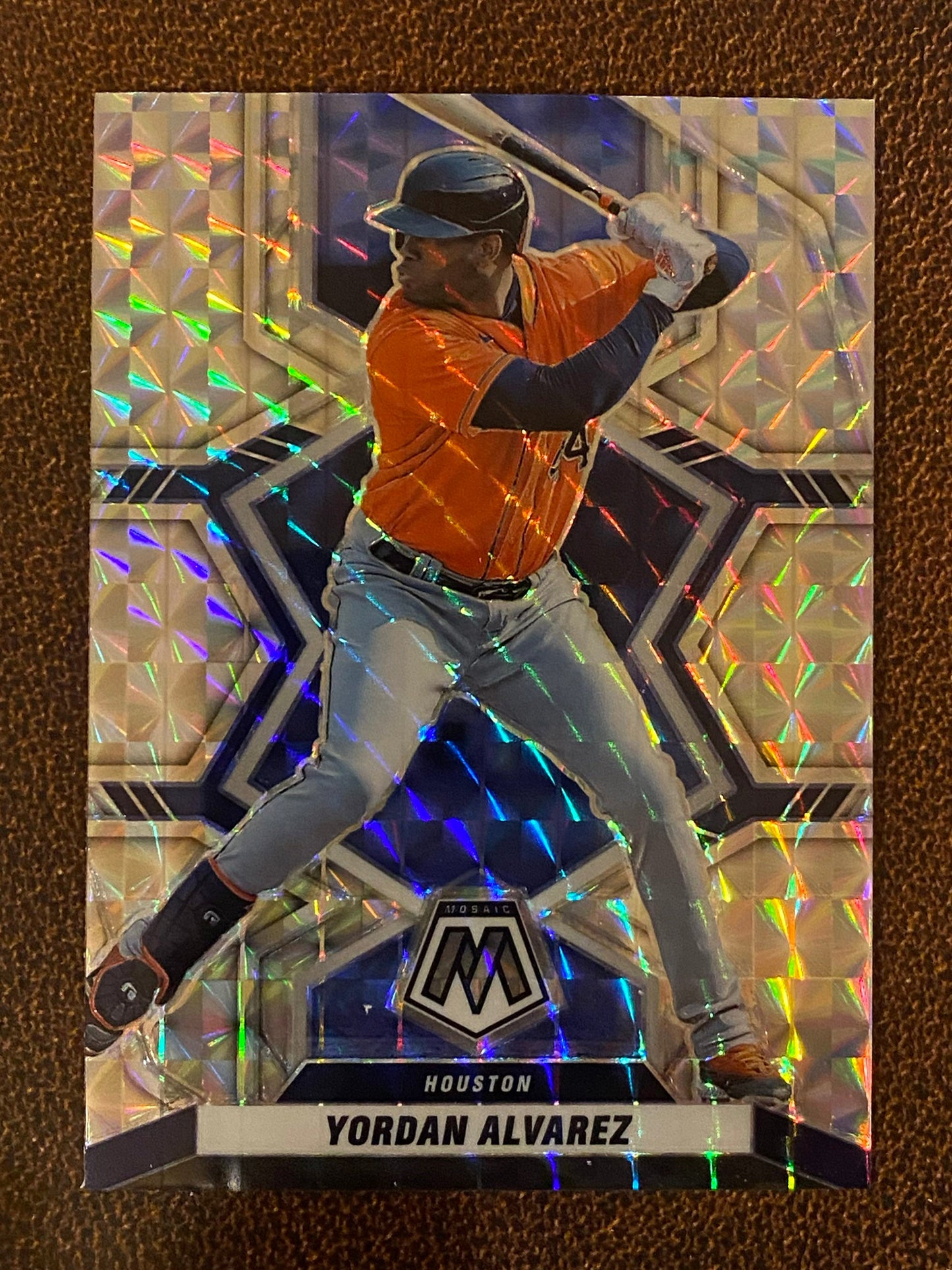 Yordan Alvarez - 2022 Mosaic - Mosaic Parallel - Astros