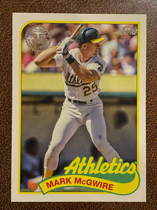 Mark McGwire - 2024 Topps Series1 - 1989 Inserts - Athletics