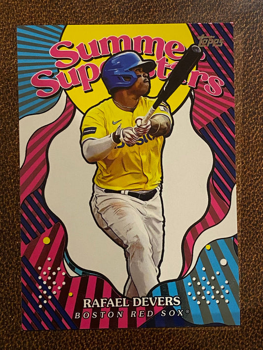 Rafael Devers - 2025 Topps Series 2 - Summer Superstars Insert - Red Sox