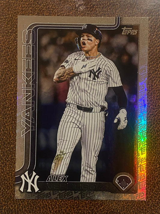 Alex Verdugo - 2025 Topps Series 2 - Fanatics Exclusive Topps Foil Border - Yankees