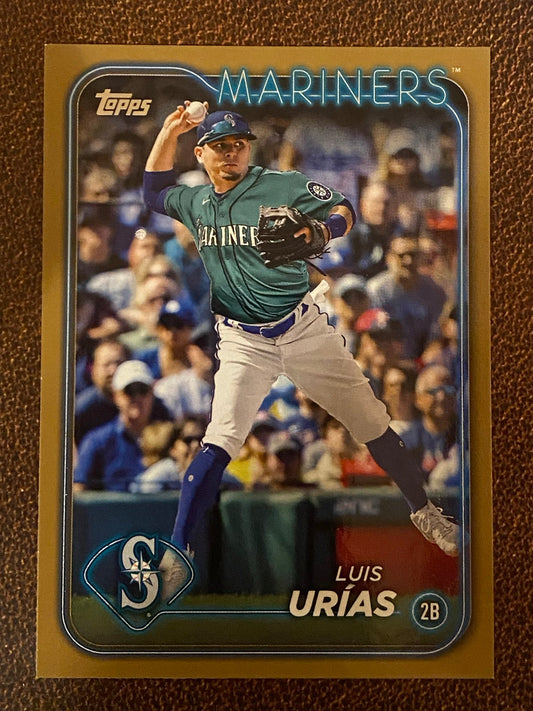 Luis Urias - 2024 Topps Series 2 - Gold /2024 - Mariners