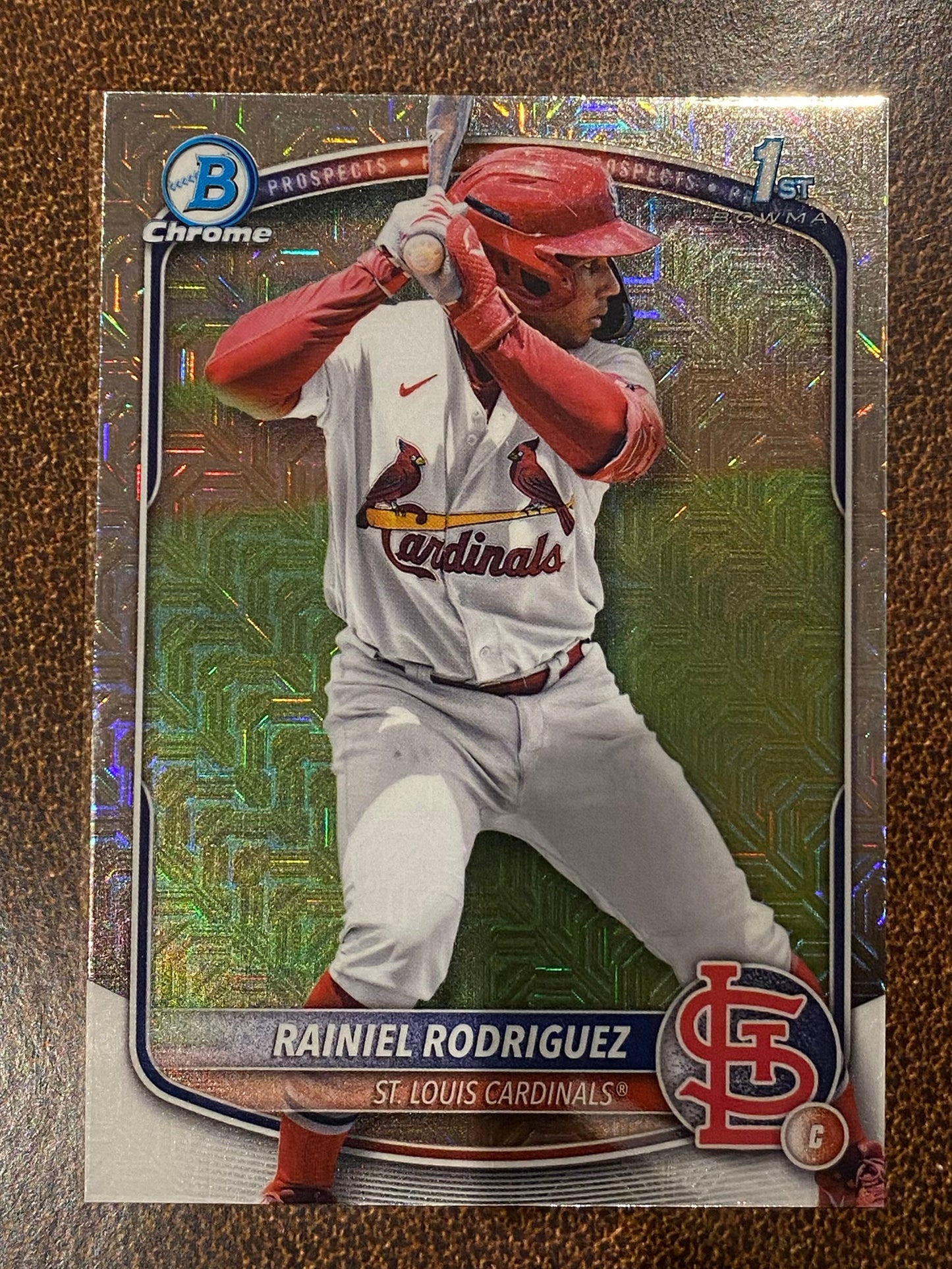 Rainiel Rodriguez - 2025 Bowman Chrome - 1st Mojo - Cardinals