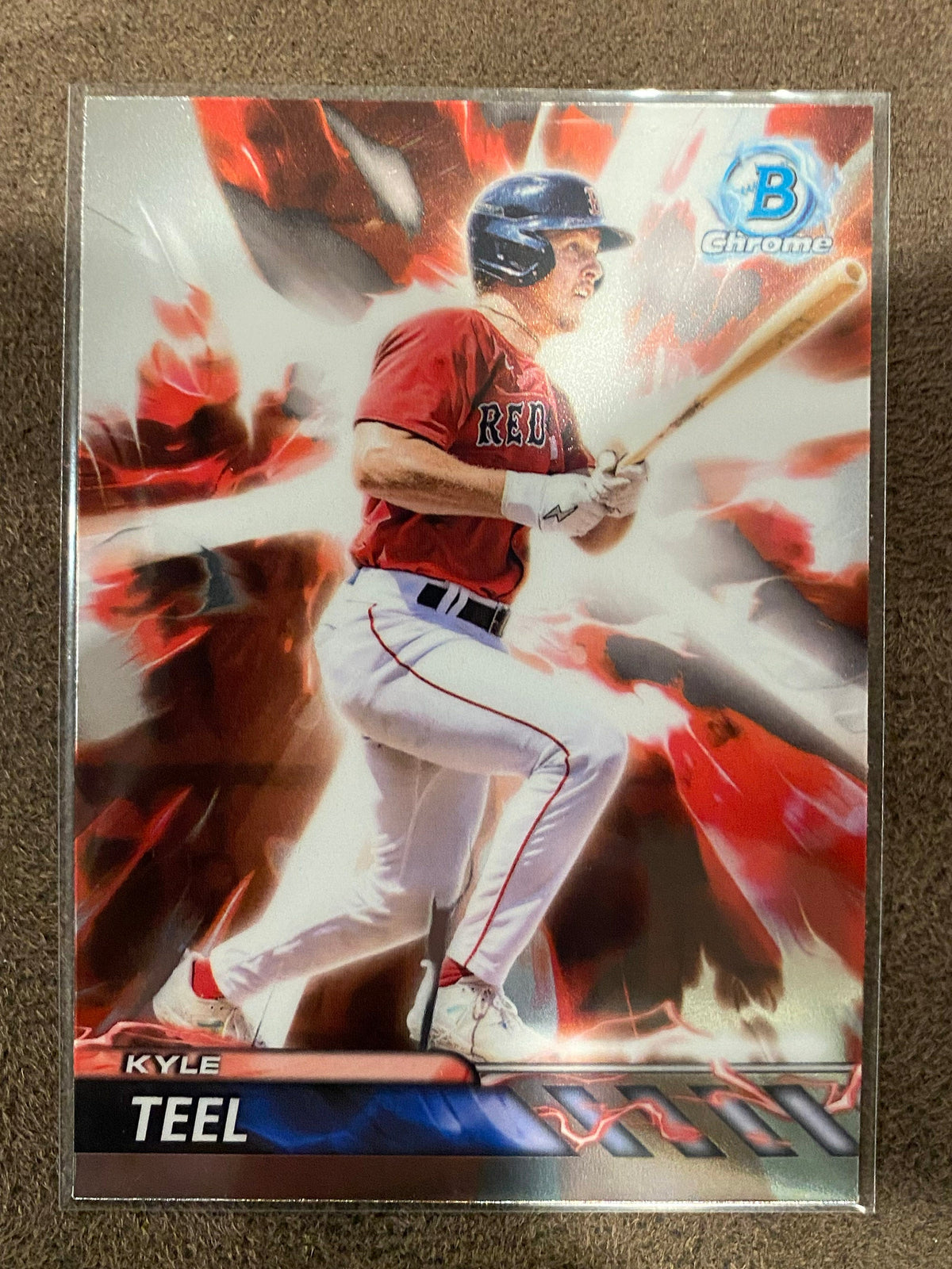 Teel Rookie Card Kyle Teel - 2024 Bowman Draft - Plasma Power Insert - Red Sox – Western ...