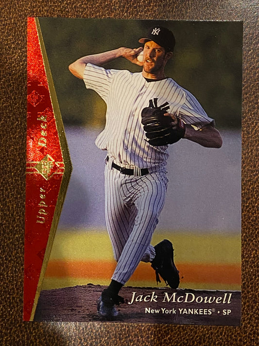 Jack McDowell - 1995 Upper Deck SP - Base - Yankees