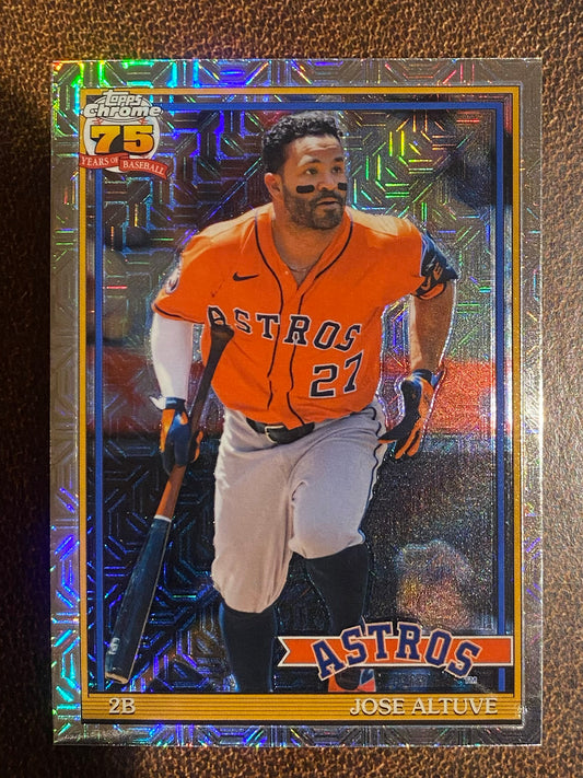 Jose Altuve - 2026 Topps Series 1 - Mojo Refractor - Astros