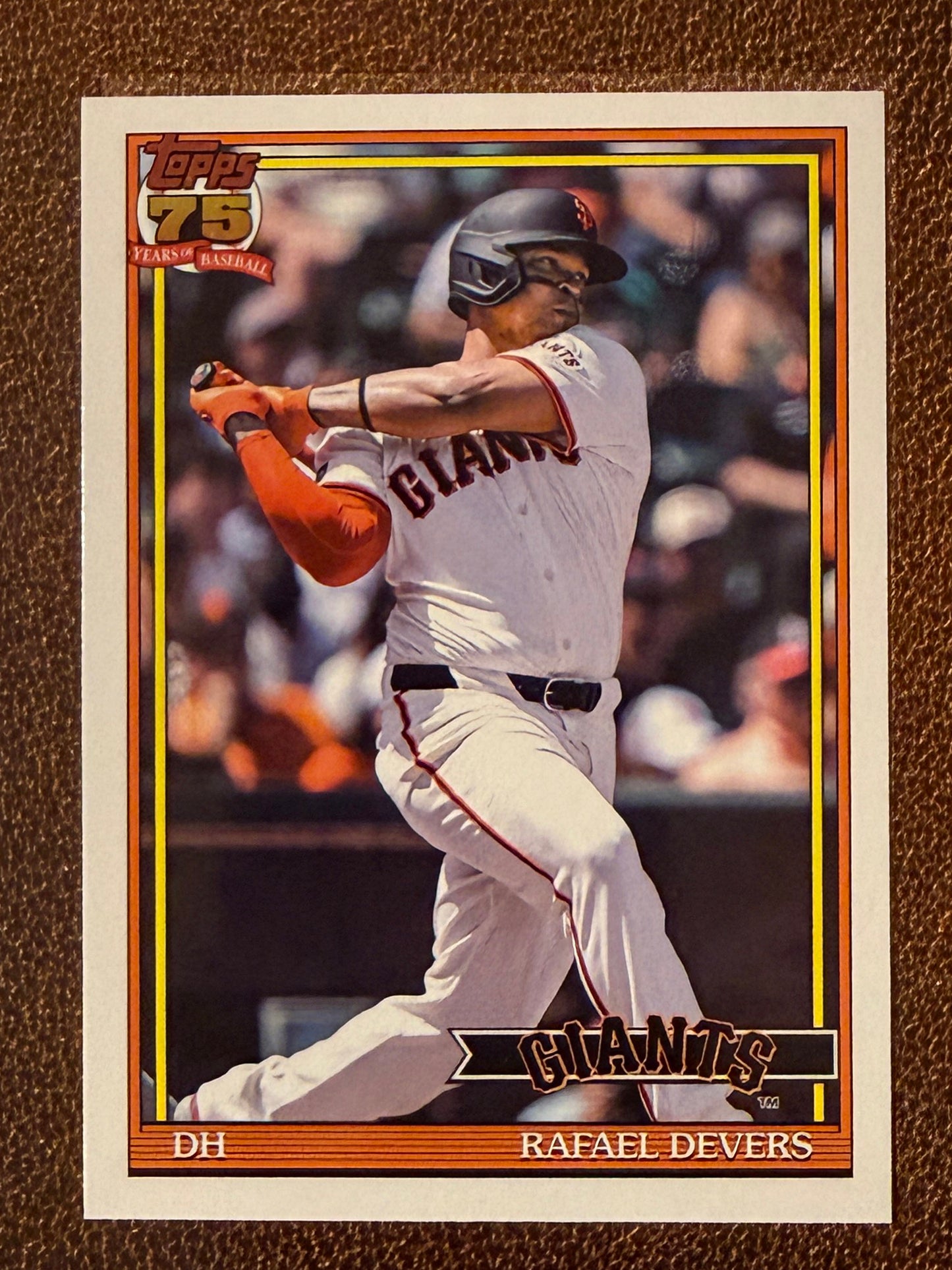 Rafael Devers - 2026 Topps Series 1 - 1991 Insert - Giants