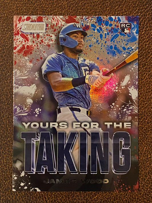 James Wood - 2025 Topps Stadium Club - Yours for the Taking Insert - Nationals