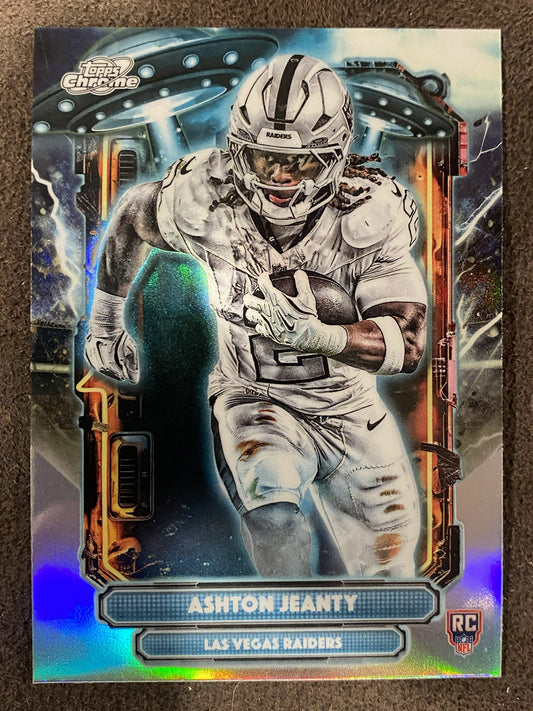 Ashton Jeanty - 2025 Topps Chrome Cosmic - Extraterrestrial - Raiders