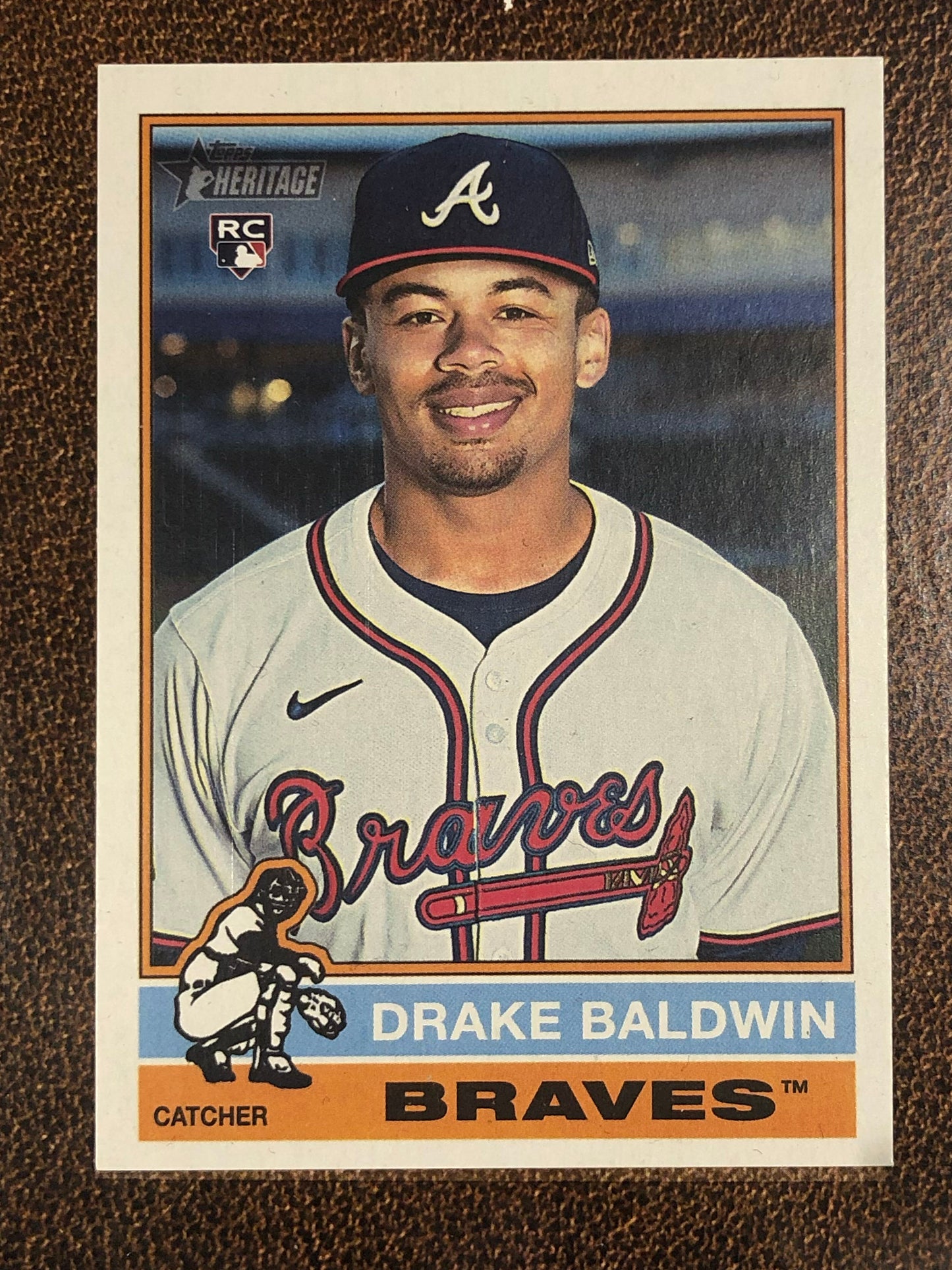 Drake Baldwin - 2025 Topps Heritage High Number - Base - Braves