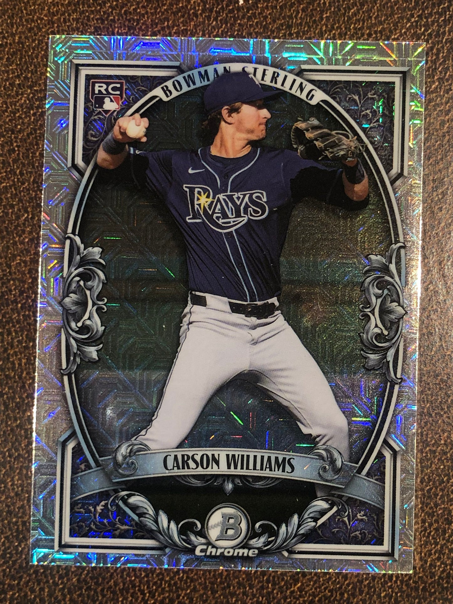 Carson Williams - 2026 Bowman - Sterling MOJO - Rays
