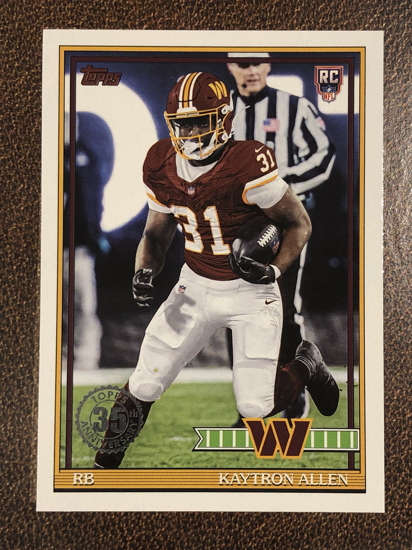 Kaytron Allen - 2026 Topps Flagship - 1991 Insert - Commanders