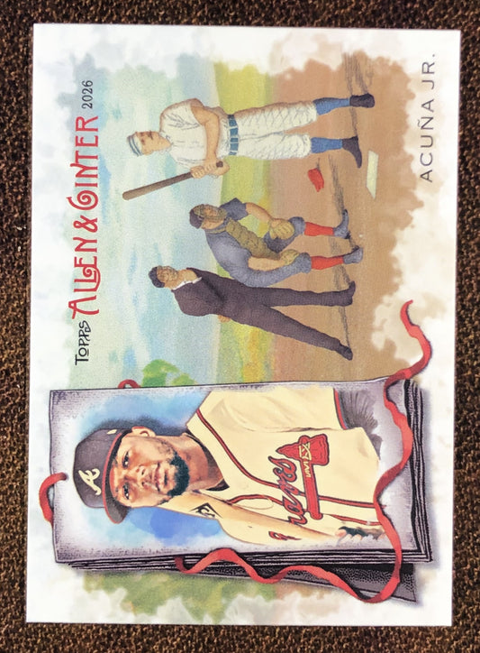 Ronald Acuna Jr. - 2026 Topps Allen & Ginter - N43 Insert - Braves