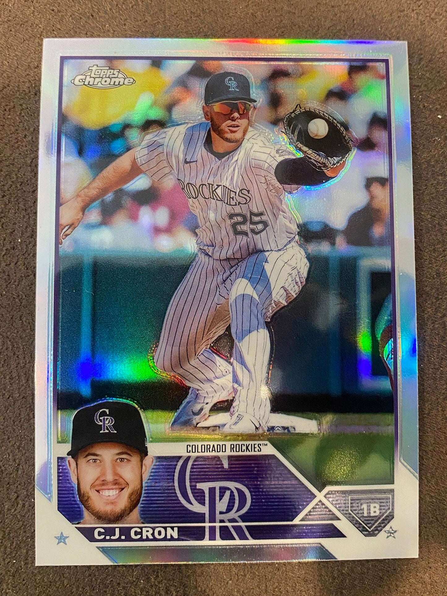 C.J. Cron - 2023 Topps Chrome - Refractors - Rockies