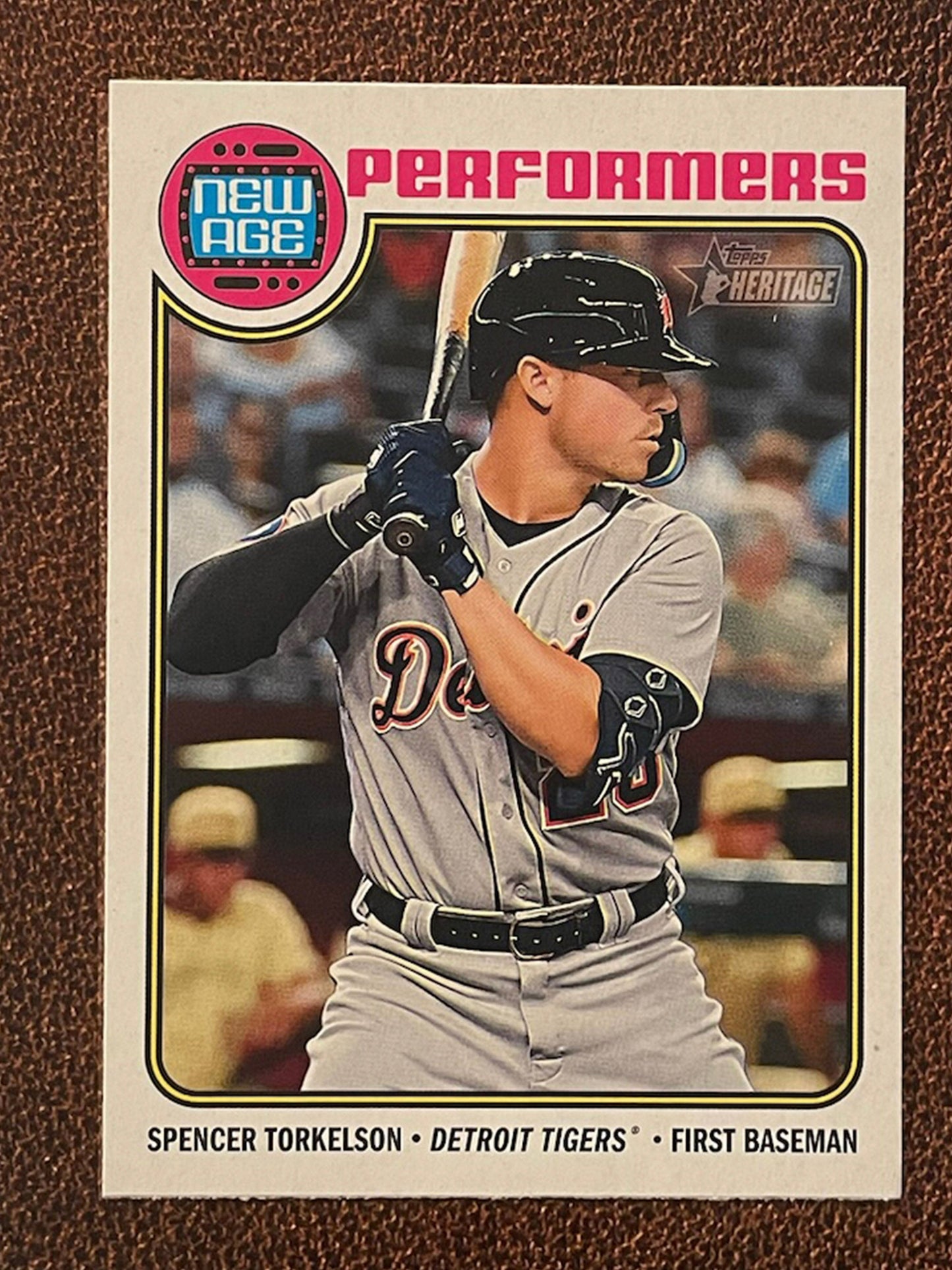 Spencer Torkelson - 2023 Topps Heritage - New Age Performers Insert - Tigers