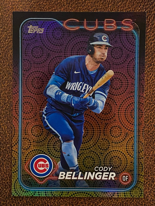Cody Bellinger - 2024 Topps Series 2 - Holiday Parallel - Cubs