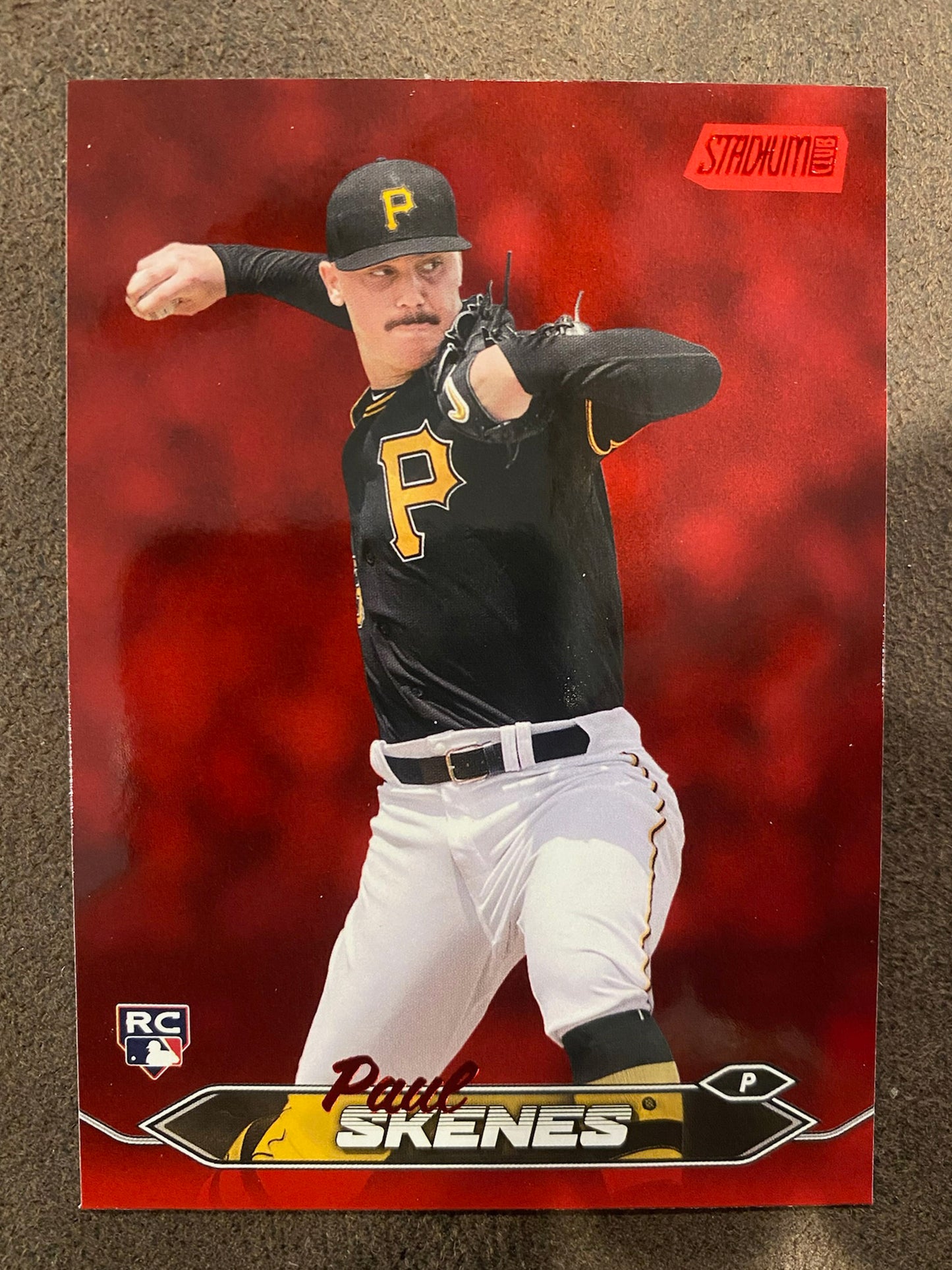 Paul Skenes - 2024 Topps Stadium Club - Red Foil - Pirates