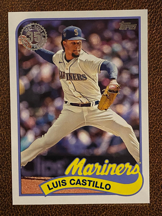 Luis Castillo - 2024 Topps Series 2 - 1989 Insert - Mariners