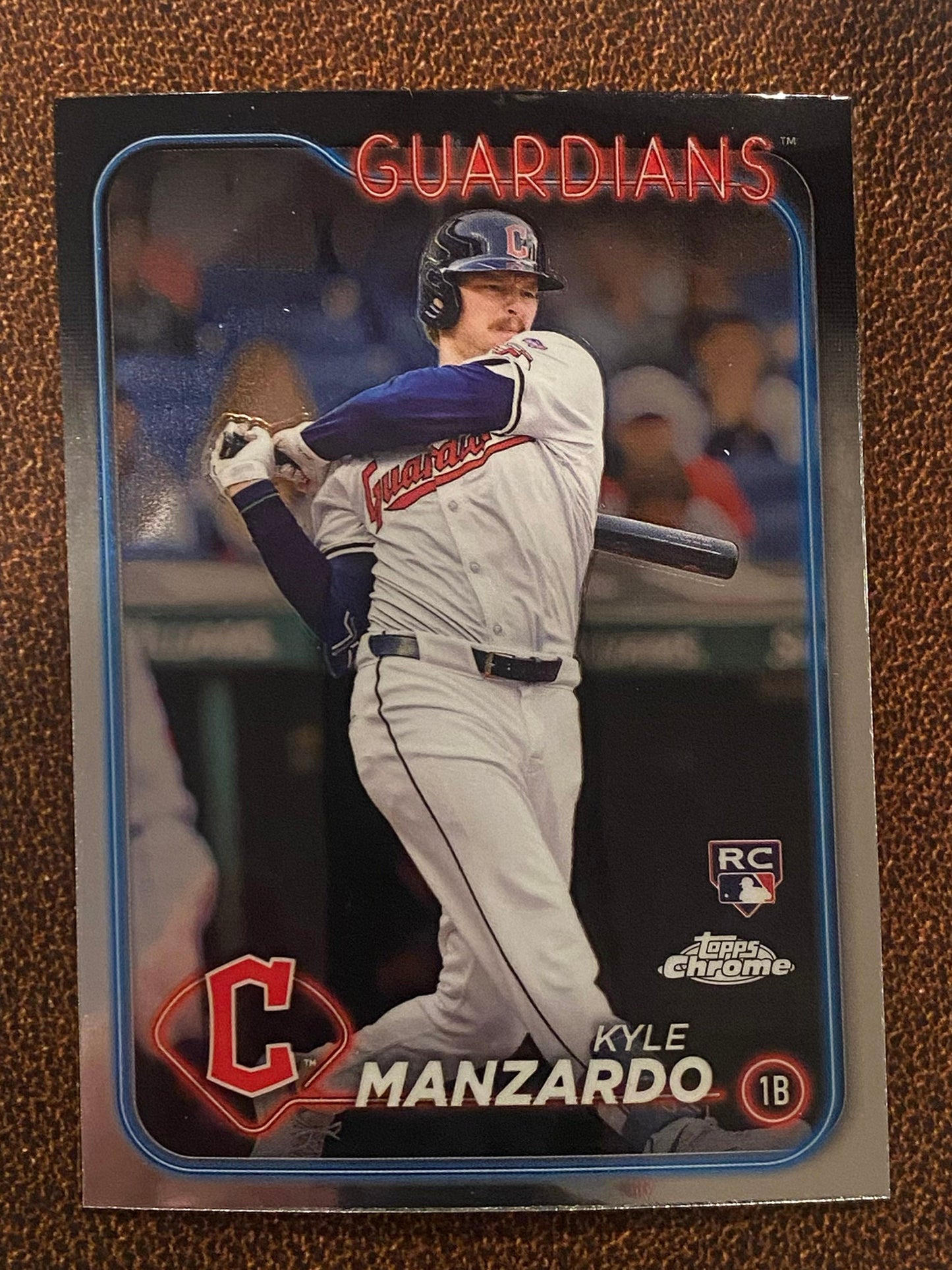 Kyle Manzardo - 2024 Topps Chrome Update - Base Rookie - Guardians