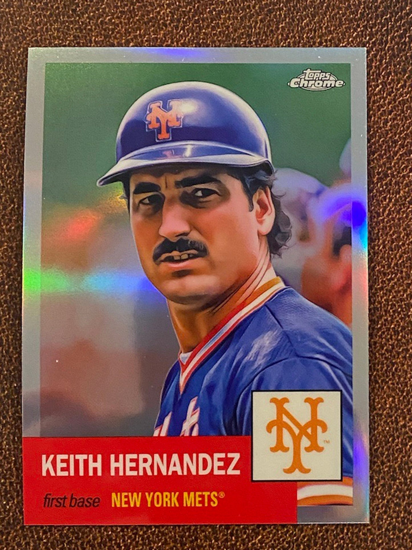 Keith Hernandez - 2022 Topps Chrome Platinum Anniversary - Refractor - Mets