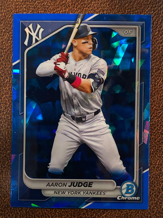 Aaron Judge - 2024 Bowman Chrome - Sapphire - Yankees