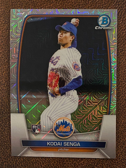 Kodai Senga - 2023 Bowman - Mega Box Mojo Refractor - Mets